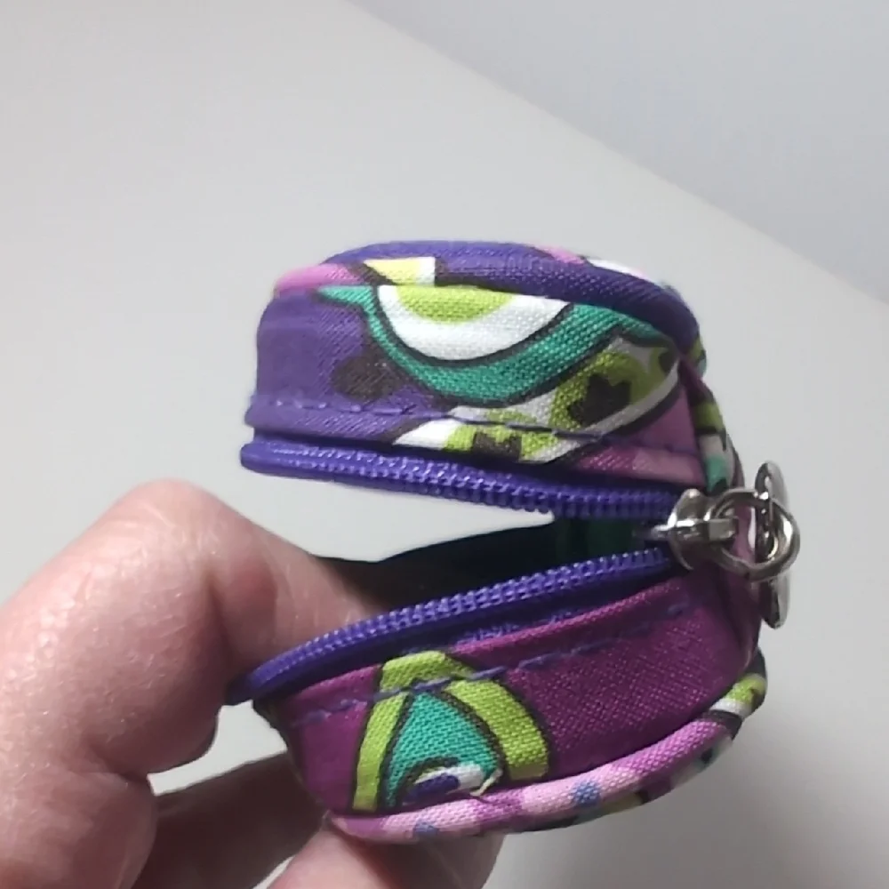 Vera Bradley Purple Glasses with Patterned Case